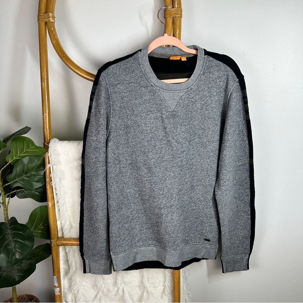 Mens Boss Hugo Boss Orange Label Navy Sweater sz L
